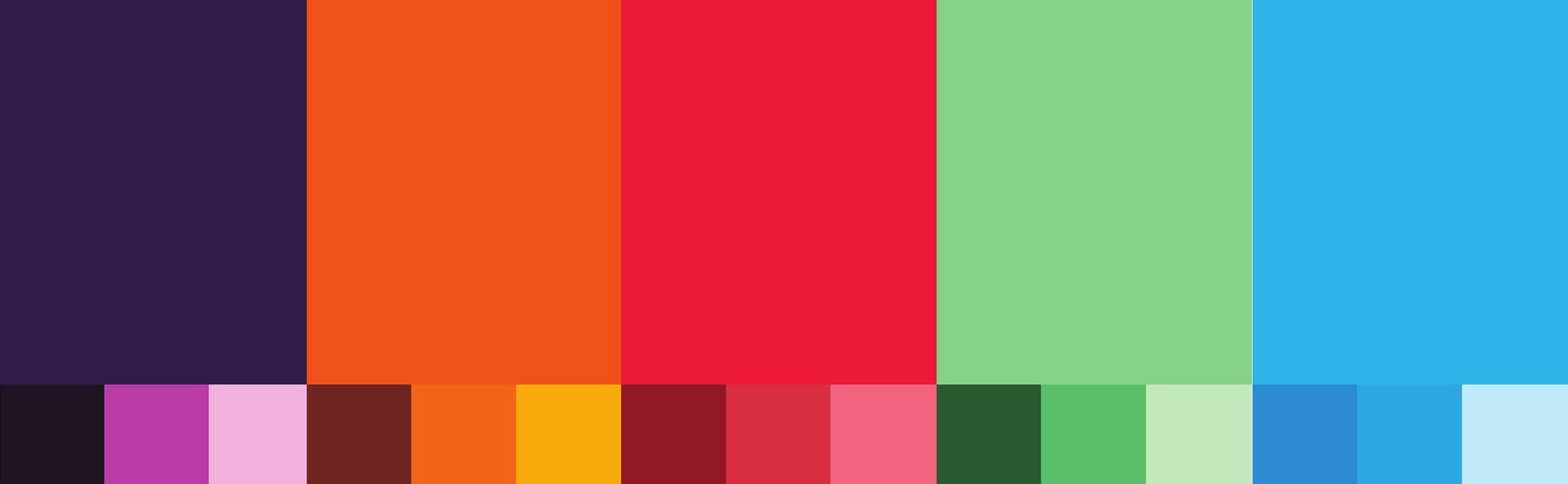 The Good Bowl colour palette